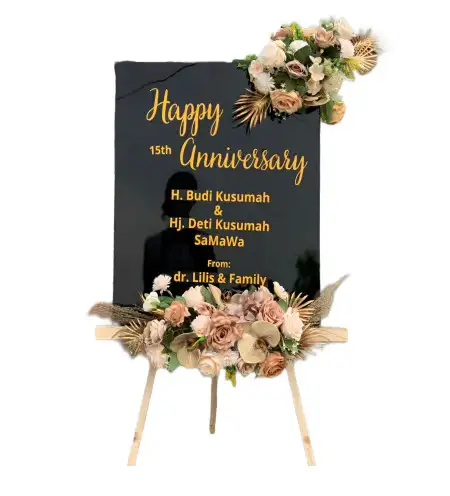 Papan Bunga Akrilik Kalibuntu